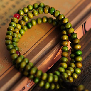 Mix minimum $5 National vintage jewelry trend plaid pavans night market beads accessories green sandalwood red 108 every bead