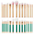 15Pcs Set New Fashion Design Professional Makeup Brushes Set Cosmetic Powder Concealer Blush Natural Color GUB