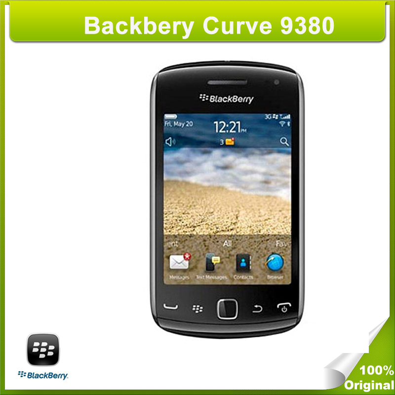 Original BlackBerry Curve 9380 Unlocked Mobile Phone 3 2inches 3G Smartphone 5MPCamera Quad Band GPS WIFI