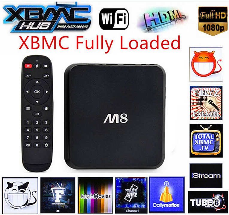 Телеприставка Android TV Box M8 Android Amlogic S802 4K HD 2G /8G GPU Mali450 XBMC Google TV Bluetooth 2.4 G/5 g WiFi tv android
Телеприставка Android TV Box M8 Android Amlogic S802 4K HD 2G /8G GPU Mali450 XBMC Google TV Bluetooth 2.4 G/5 g WiFi tv android