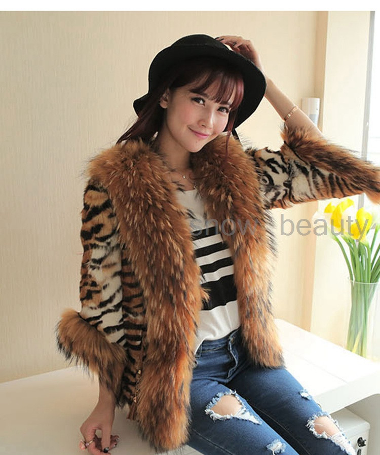 rabbit fur jacket with raccoon fur collar (12)