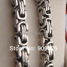 cool link heavy men/boy 316L stainless steel chain necklaces & pendants men jewelry