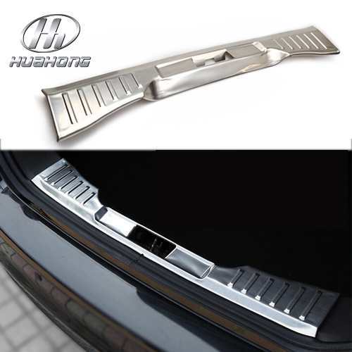 Car stainless steel rearguards trunk shield trim s...