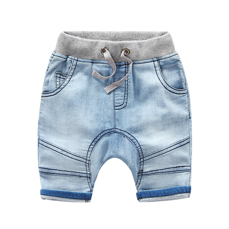 Kids Harem Pants Summer Baby Boys Denim Shorts Brand Children's
