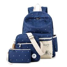 Korean casual women book bags