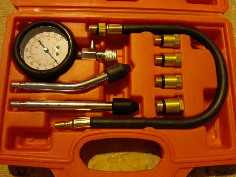 Automobile Cylinder Pressure Gauge Multipurpose Engine Compression Tester Kit For Cars For Motorcycle 3