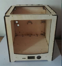 Ultimaker 2 3D printer frame panel kit UM2 3D printer Diy laser cut wooden frame kit/set 6 mm wood Ultimaker 2 frame shell case