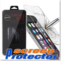 100pcs 0 26mm Tempered Glass Protective film for iPhone 7 9H 2 5D Arc Edge Transparent