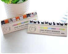 Kawaii Black Cats Memo Pad Sticky Notes Memo Notebook Stationery Papelaria Escolar School Supplies