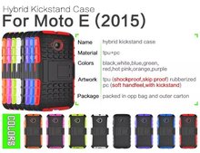For Motorola Moto E2 E 2nd Gen Hybrid Cell Phone Case Cover For Motorola Moto E