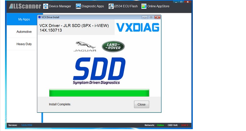 vxdiag install-5