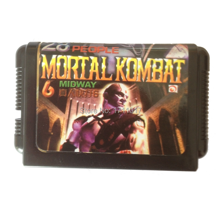 Купить Mortal kombat 6 miway игровой картридж 16 бит md карточная игра ...