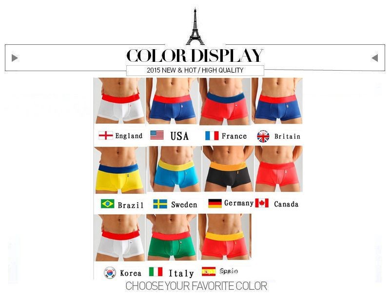 Good Quality Mens Underwear Boxers Shorts Men Cotton Cuecas Boxers 10pcs Lot Men\'s Brand Underwear 11 Flag Underwear MLXL (13)