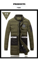 Euro 2016 plus size Natural cotton men parkas autumn winter fashion warm thicken spliced hooded zippers