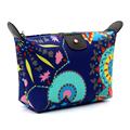 New Arrival Women Cosmetic Bag Neceser Portable Make Up Bag Case Floral Print Organizer Bolsa feminina