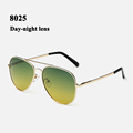 Night vision glasses men brand designer 2016 polarized sunglasses women metal spring hinge gafas de sol