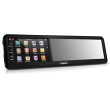 CARCHET 4.3″ Car GPS Navigation Rearview Mirror Camera Bluetooth DVR Europe 8GB Touchscreen AV-IN Rearview Mirror MP3 MP4