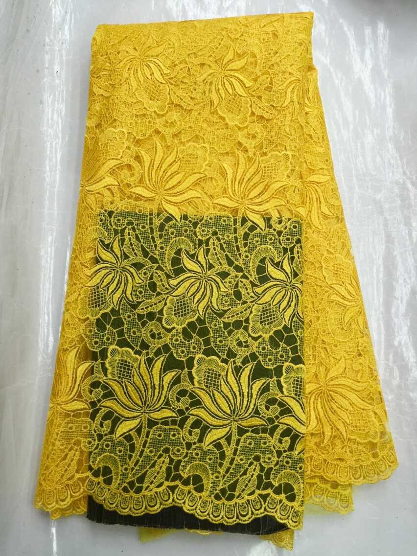 Free Shipping 5YD/pcs Afrian French Lace African French Lace Fabric High Quality For Nigerian Traditional Wedding Dress (jk3)