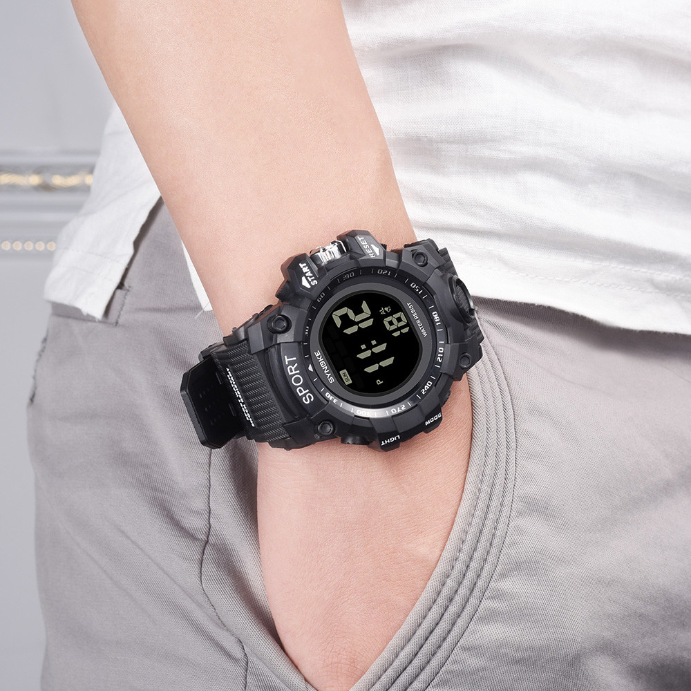 mens digital waterproof watch