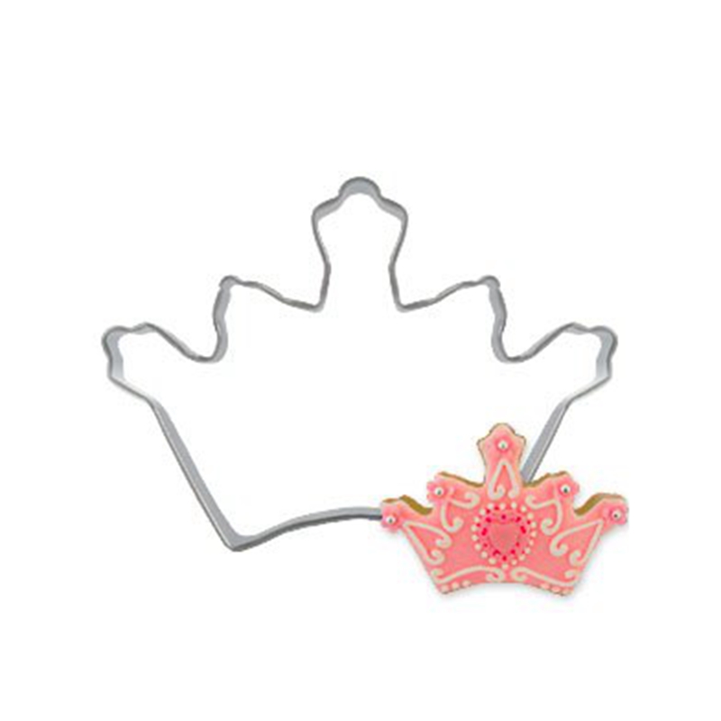 Royal Crown Icing Set Stamp Mold Pancake Biscuit Cookie Cutter Kitchen Tools Stainless Steel Discount Coupon New 2016 DZ179