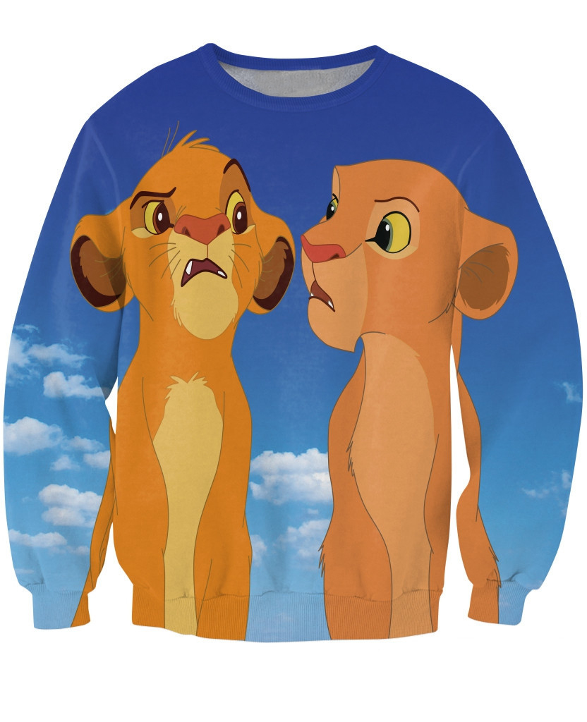 pull and bear lion king sweatshirt