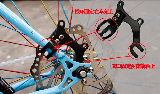 convert road bike to disc brakes