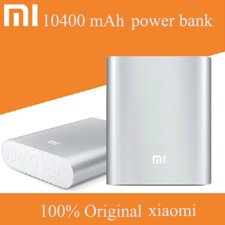 100 Original Xiaomi Power Bank 10400mAh External Battery Portable Charger Mobiles Powerbank fastest shipping
