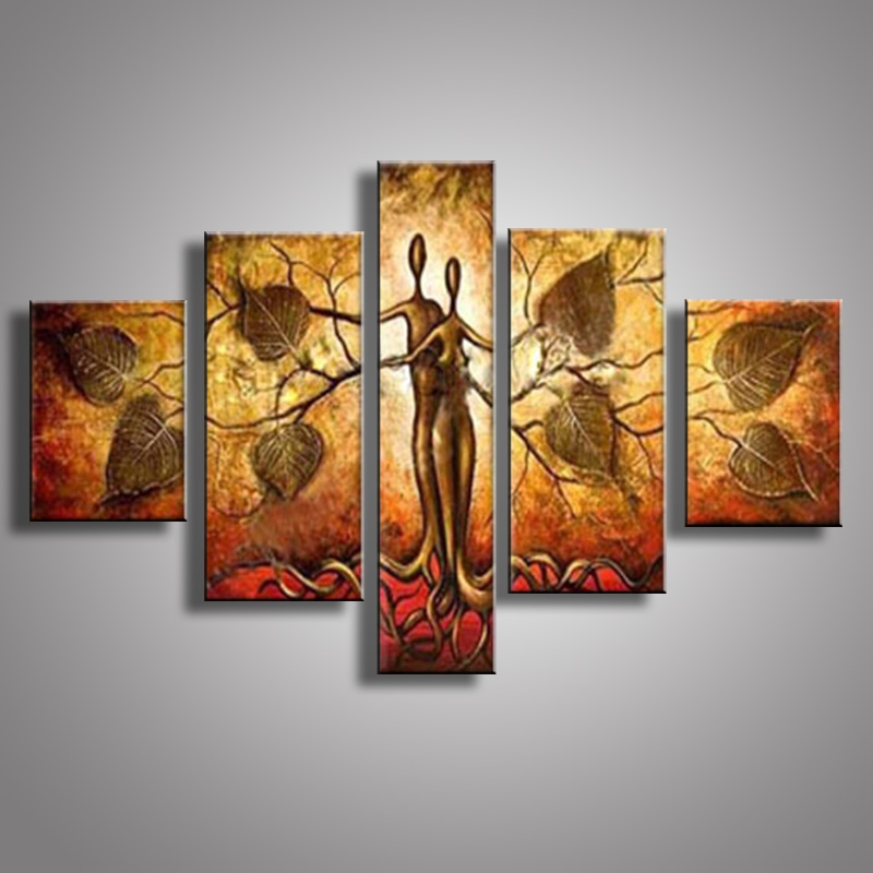 hand-painted oil paintings on canvas representational home decoration Modern abstract Oil Painting wall DD-001