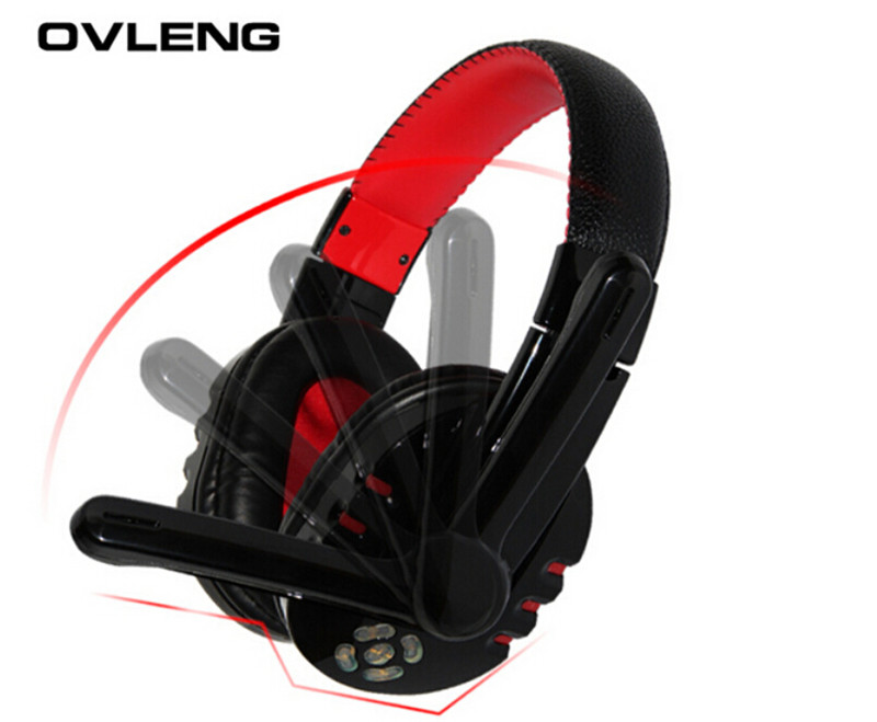 OVLENG V8 Bluetooth earphone headset music headset gaming headset with Microphone factory direct wholesale headphones Freeship