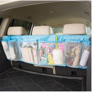 110cm 34cm Car Trunk Organizer Seat Cover Toys DVD Storage Container Bags Automobiles Auto Styling Accessories
