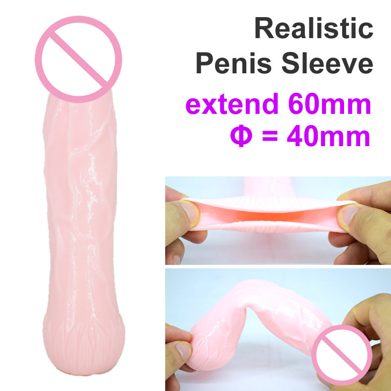 Realistic Penis Sleeve 13