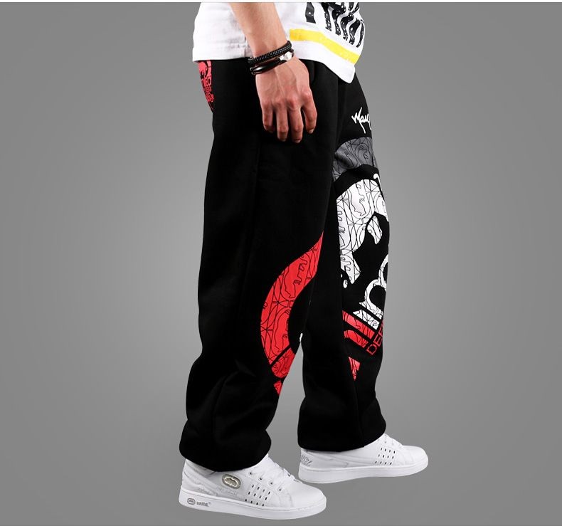 baggy hip hop sweatpants