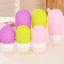 2016 New Sale Travel Packing Bottle Press Bottle Empty Silicone Lotion Shampoo Bath Container