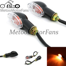 4PCS Universal LED Motorcycle Turn Signals Indicator