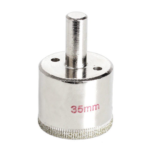 35mm Glass Tile Tipped Hole Saw Diamond Core Drill Professional Metal Tool NVP