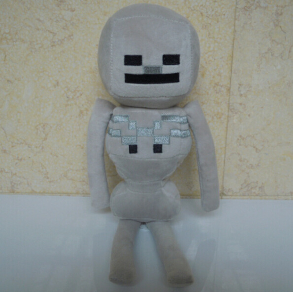 minecraft skeleton soft toy