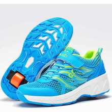 New Boy s Breathable Heelys Shoes For Children wheel Girls Summer Young Men Shoe Size 30
