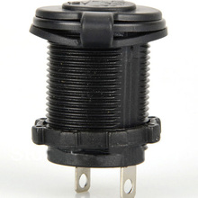Waterproof 12v Accessory Power Socket Car Motorcycle Cigarette Lighter Plug Free Shipping L0192570