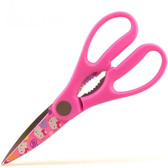 Free shipping 2015 Newly Hello kitty scissors Multifunction steel hand