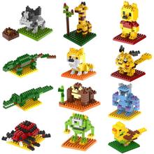 2015 New Gift smae as LOZ Building Blocks small animal Minion Mario Transformation Minifigures Cartoon Characters