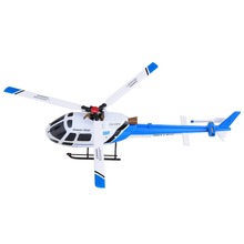 2015 Hot Model 2.4G 6CH Brushless RC Helicopter With Motor Flybarless 6 Axis Gyro 3 Blade AS350 Scale Little Squirrel