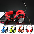 2016 Hot High Quality NUBWO K6 Esports Cool Flesh Led Gaming Headset Headphone With Mic