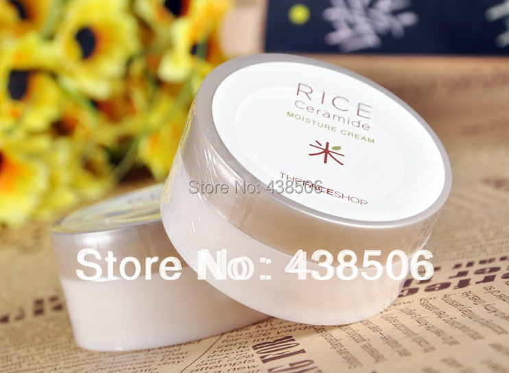 New 2013 face skin care cream, Rice nutrition moisturizing cream, whitening moisture lock water cream,45ml
