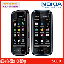 5800 Original unlocked Nokia 5800 XpressMusic Mobile Phone free shipping