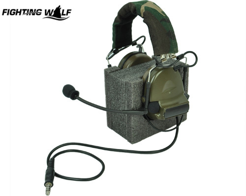 Element Z-Tactical ComTac II Headset Military Airsoft Paintball Noise Reducation Headset without PTT Adapter for CS Field Sport