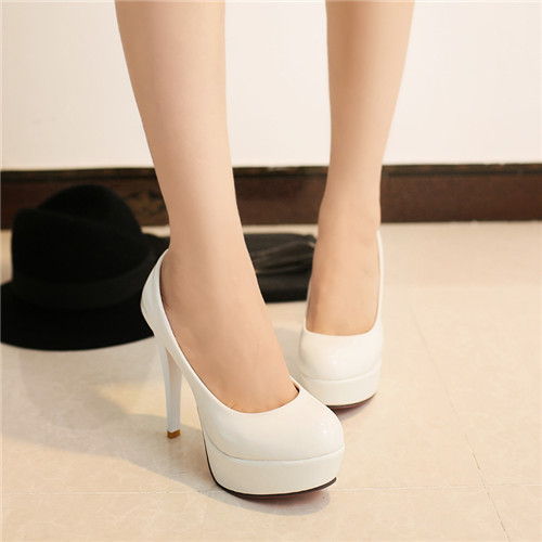 Aliexpress.com : Buy Red Bottom High Heels Women Heels Round Toe ...