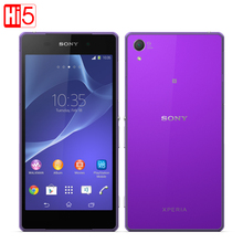 Original new Sony Xperia Z2 cell Phone 5 2 inch Quad Core 20 7MP camera android