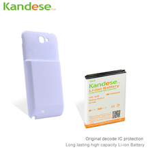 sale 1pcs lot KANDESE Brand Black Door Cover 8400mAh High capacity Extended Battery For Samsung Galaxy