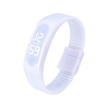 Durable Summer Style Fashion Men LED Sports Silicone Digital Watch Wholesale Fast Shipping