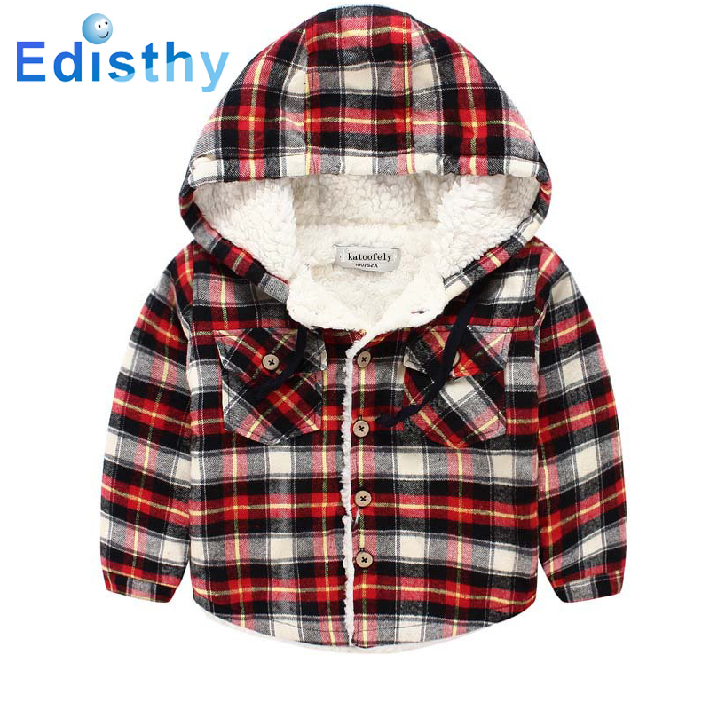 New Stripe Cotton Jacket  Baby Kids Lattice Girls Hoodie Tops Spring Autumn Hoody Jacket Casual Children's Clothing
